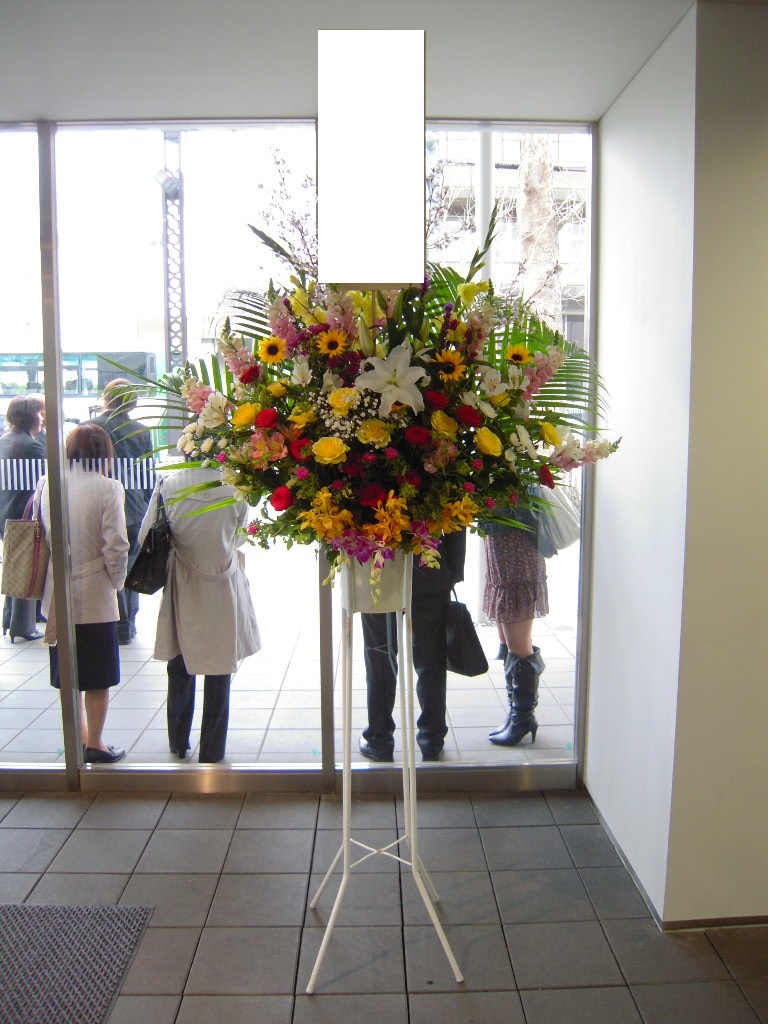 お祝いスタンド花１段