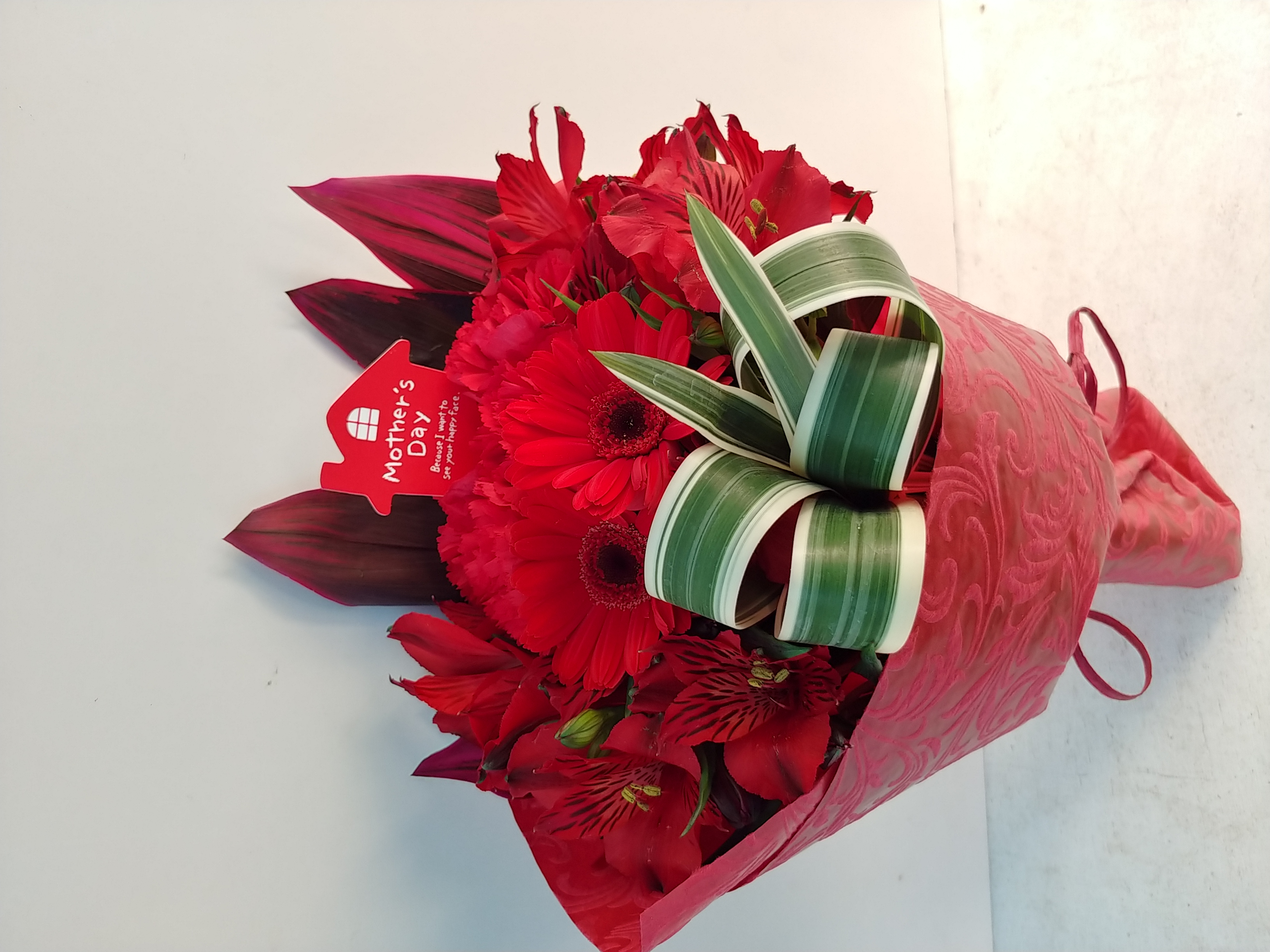 ありがとうの花束☆まっかな